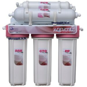 เครื่องกรองน้ำ Aquatek Ceramic Pink 5 ขั้นตอน ระบบเซรามิค