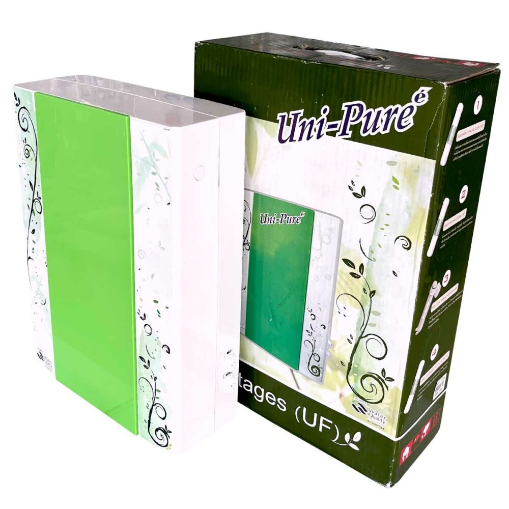 เครื่องกรองน้ำ UniPure UF Green 4 ขั้นตอน แบบกล่องครอบ