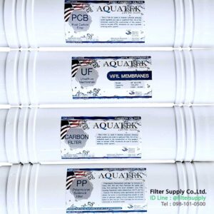 ชุดไส้กรองน้ำ aquatek 4 stages ระบบ uf capsule แบบ i type