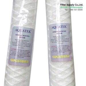 ไส้กรองเชือก Aquatek 20 นิ้ว 1 Micron String Wound Filter