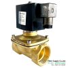 โซลินอยด์วาล์ว colandas 1.5 นิ้ว ทองเหลือง solenoid valve 220vac