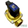 โซลินอยด์วาล์ว unipure 2 นิ้ว solenoid valve 220vac ทองเหลือง 16 หุน