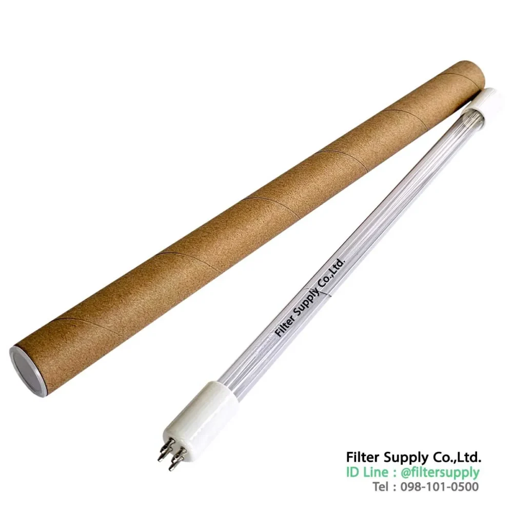 หลอด uv 16 watt type c ขนาด 5 หุน หลอด t5 ยาว 35 cm.