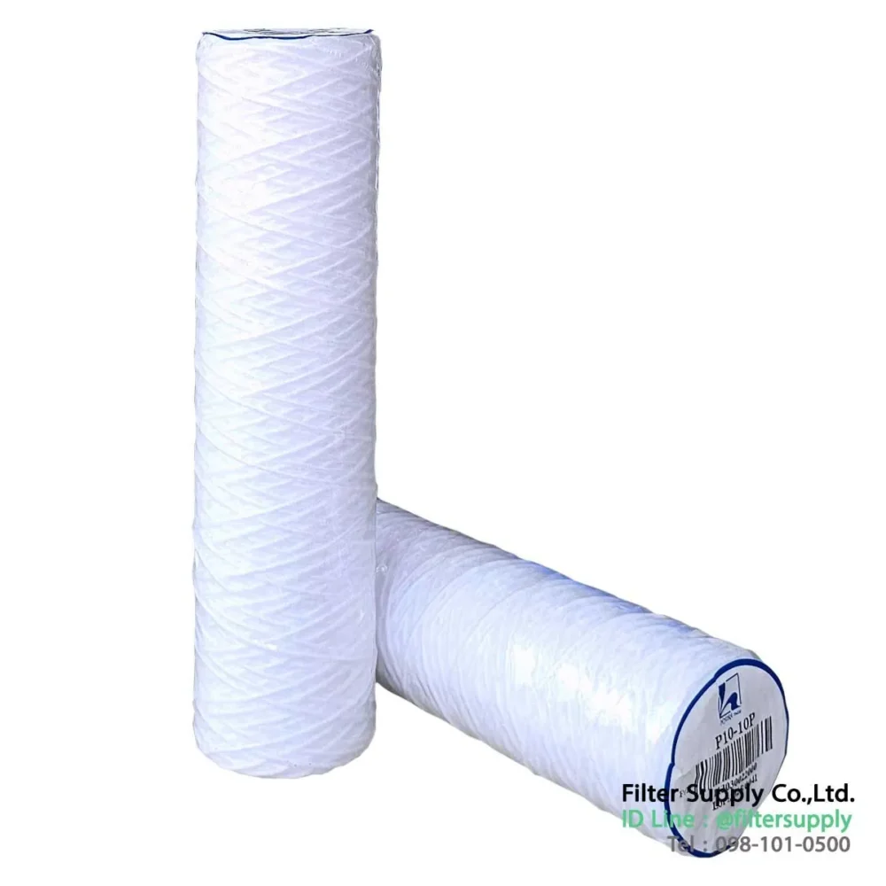 ไส้กรองเชือก hydramate 10 นิ้ว 10 micron string wound filter