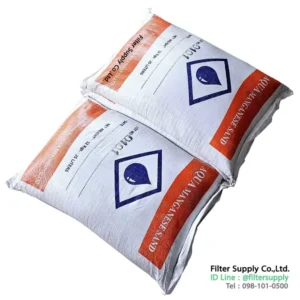 manganese green sand aqua 25 ลิตร แมงกานีส กรีนแซนด์ กรองสนิมเหล็ก