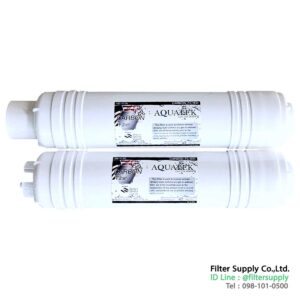 ไส้กรองน้ำ inline pre carbon aquatek u type 12 นิ้ว