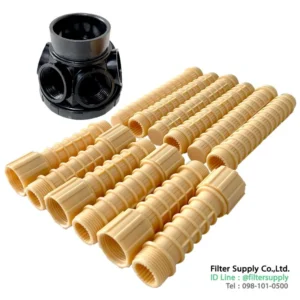 bottom strainer nozzle หัวกรองสแตนเนอร์สำหรับถัง frp 36 นิ้ว