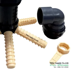 หัวกรองสแตนเนอร์ strainer nozzle สำหรับถัง frp 18 24 นิ้ว