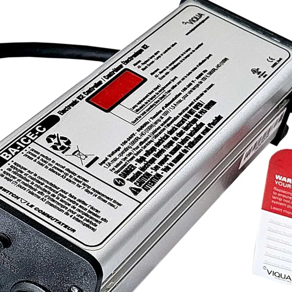 viqua ba ice c uv system controller ballast power supply kit