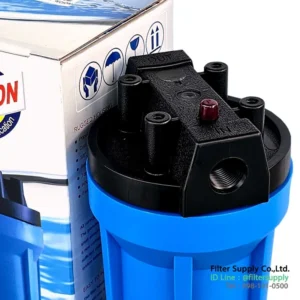 กระบอกกรองน้ำ treatton housing medium สีน้ำเงิน 10 นิ้ว 4 หุน