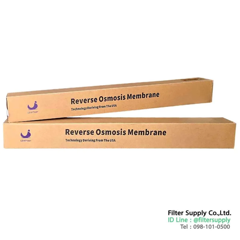 ไส้กรองเมมเบรน unipure 4040 lite 150 psi membrane ro 4 นิ้ว