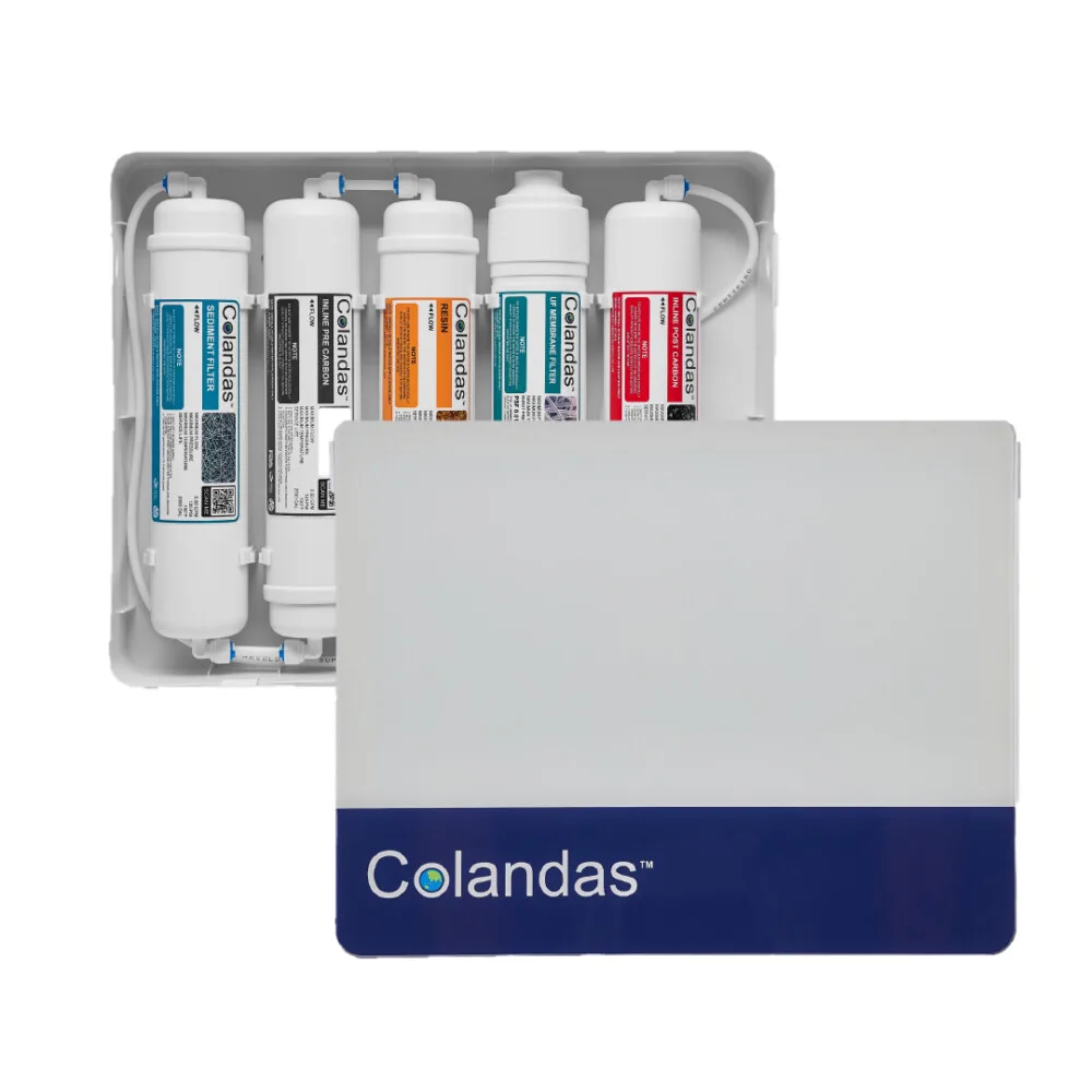 เครื่องกรองน้ำ แบบกล่อง colandas 5 ขั้นตอน uf