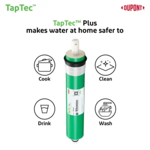 ไส้กรองน้ำเมมเบรน dupont taptec tt plus hf ro membrane 50 90 gpd