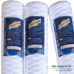 ไส้กรองแบบเชือก treatton 30 นิ้ว 5 micron string wound filter