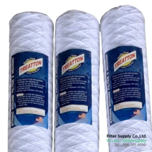 treatton string wound filter 40 นิ้ว 5 micron ไส้กรองเชือก 40 นิ้ว